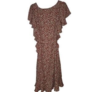 Max Studio Floral Mini Dress 2x